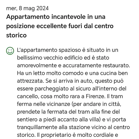 Apartment Luna In Florence